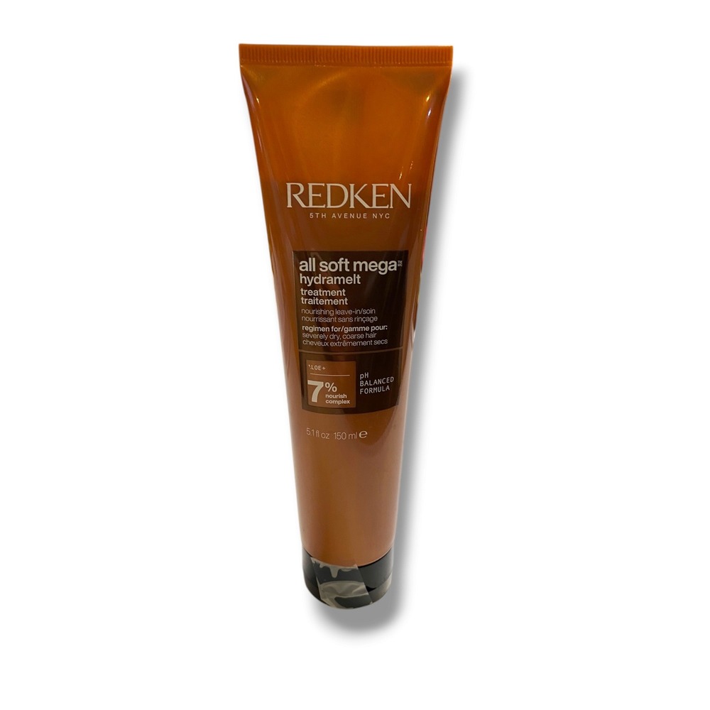 Redken All Soft Mega Hydramelt 5.1 oz-all day Nourishment for Severely Dry Hair